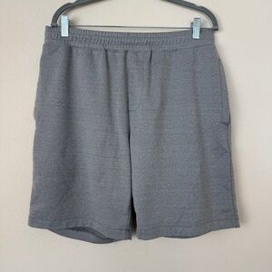 RHONE Men’s Athletic Sweat Shorts | Grey | Large